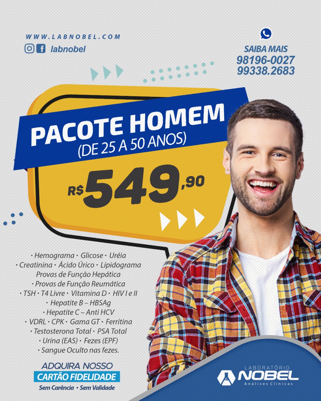 Pacote Homem